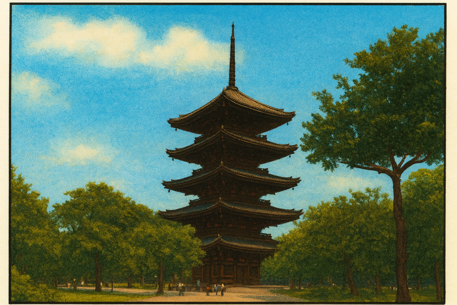 Why pagodas don't fall down